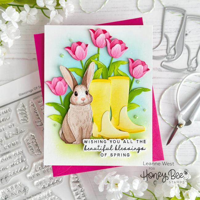 Honey Bee Stamps - Honey Cuts - Lovely Layers: Rabbit-ScrapbookPal