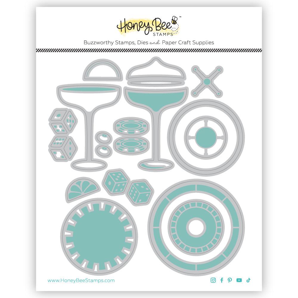 Honey Bee Stamps - Honey Cuts - Lovely Layers: Roll The Dice-ScrapbookPal