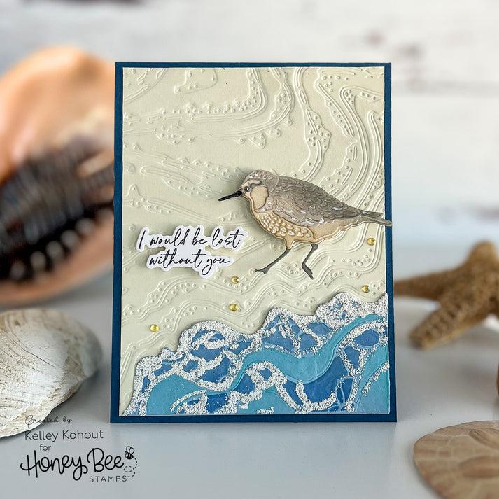 Honey Bee Stamps - Honey Cuts - Lovely Layers: Sandpiper-ScrapbookPal