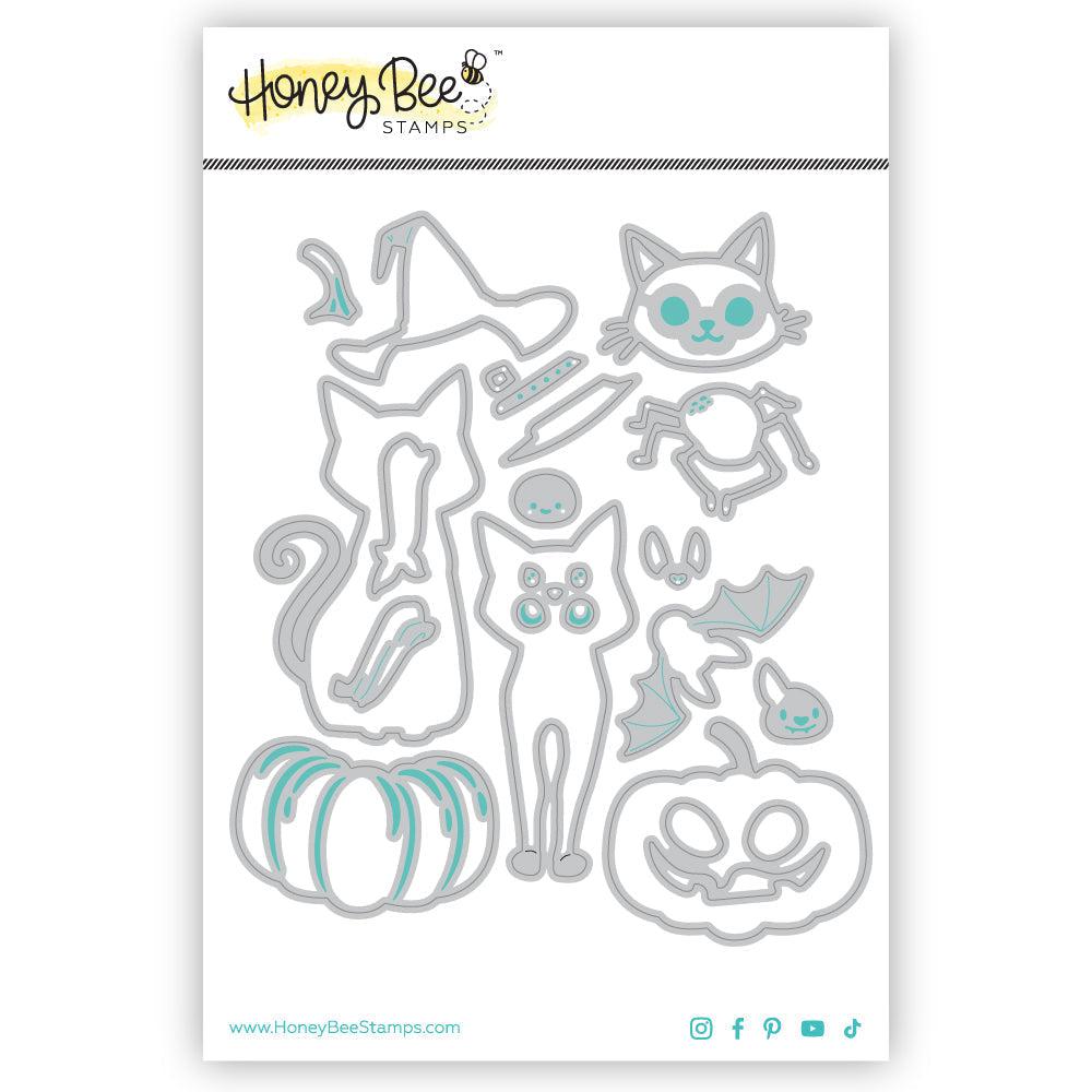 Honey Bee Stamps - Honey Cuts - Lovely Layers: Scaredy Cat-ScrapbookPal