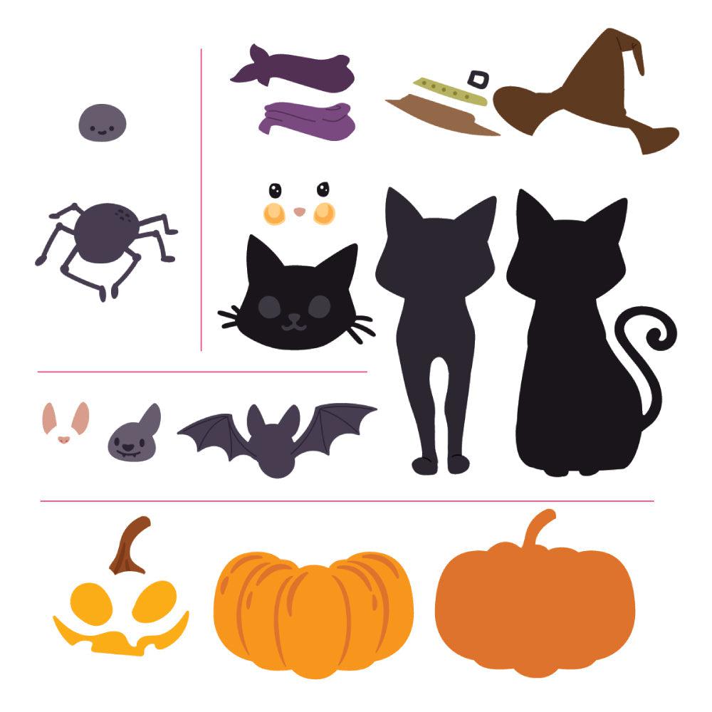Honey Bee Stamps - Honey Cuts - Lovely Layers: Scaredy Cat-ScrapbookPal