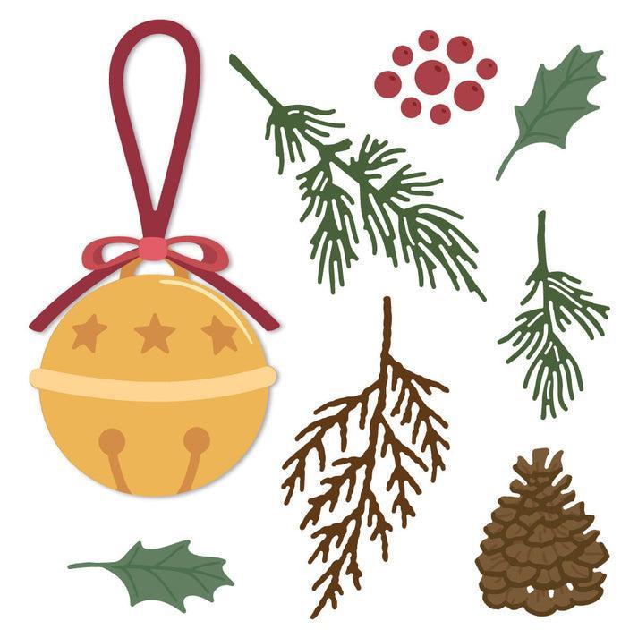 Honey Bee Stamps - Honey Cuts - Lovely Layers: Sleigh Bell-ScrapbookPal