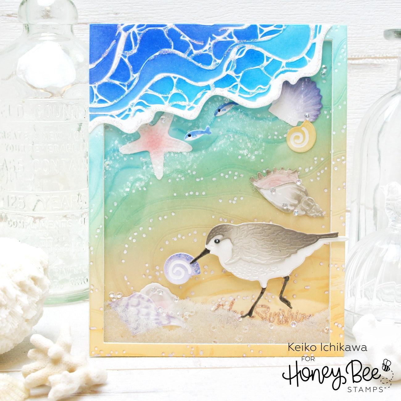 Honey Bee Stamps - Honey Cuts - Lovely Layers: Small Seashells-ScrapbookPal