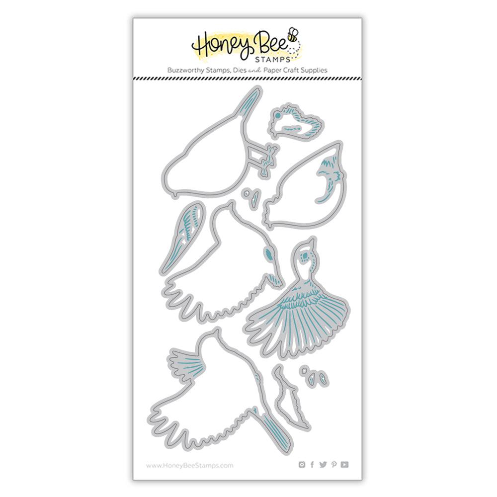 Honey Bee Stamps - Honey Cuts - Lovely Layers: Spring Birds-ScrapbookPal