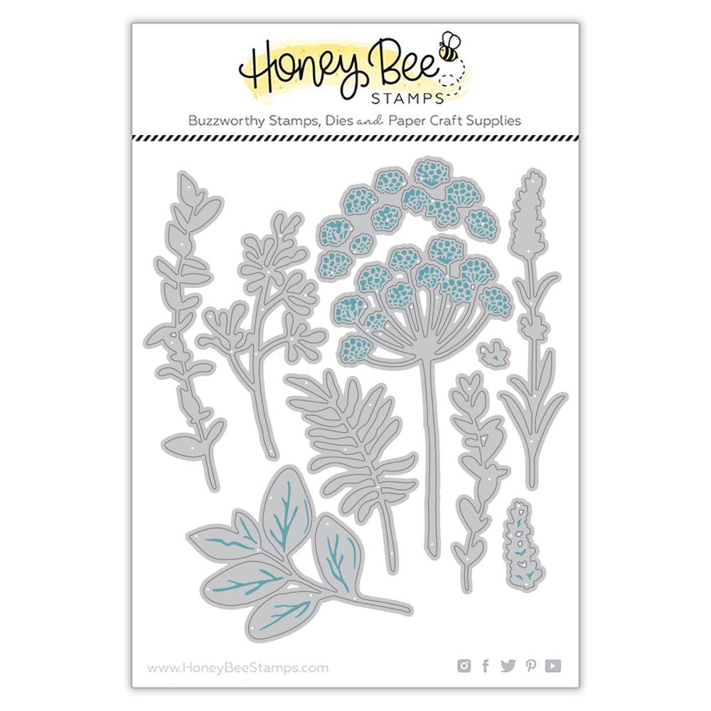 Honey Bee Stamps - Honey Cuts - Lovely Layers: Spring Greenery-ScrapbookPal