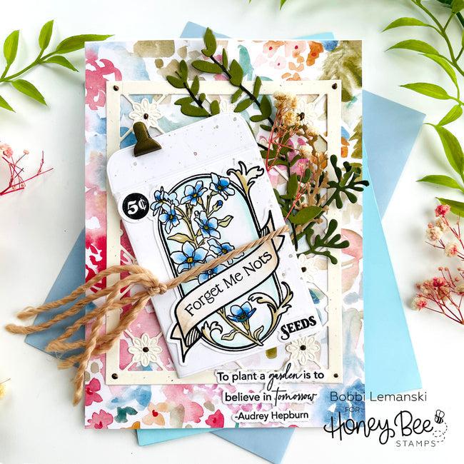 Honey Bee Stamps - Honey Cuts - Lovely Layers: Spring Greenery-ScrapbookPal