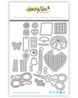 Honey Bee Stamps - Honey Cuts - Lovely Layers: Stitching Elements-ScrapbookPal