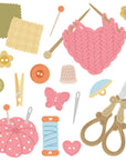 Honey Bee Stamps - Honey Cuts - Lovely Layers: Stitching Elements-ScrapbookPal