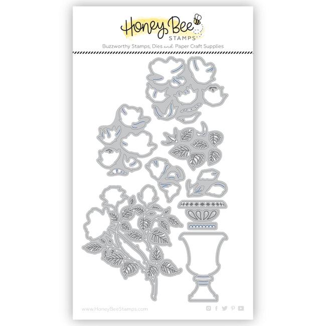 Honey Bee Stamps - Honey Cuts - Lovely Layers: Sweetheart Roses-ScrapbookPal