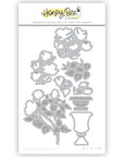Honey Bee Stamps - Honey Cuts - Lovely Layers: Sweetheart Roses-ScrapbookPal