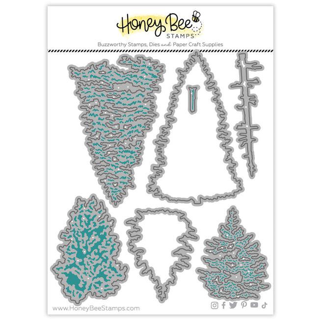 Honey Bee Stamps - Honey Cuts - Lovely Layers: Trees-ScrapbookPal