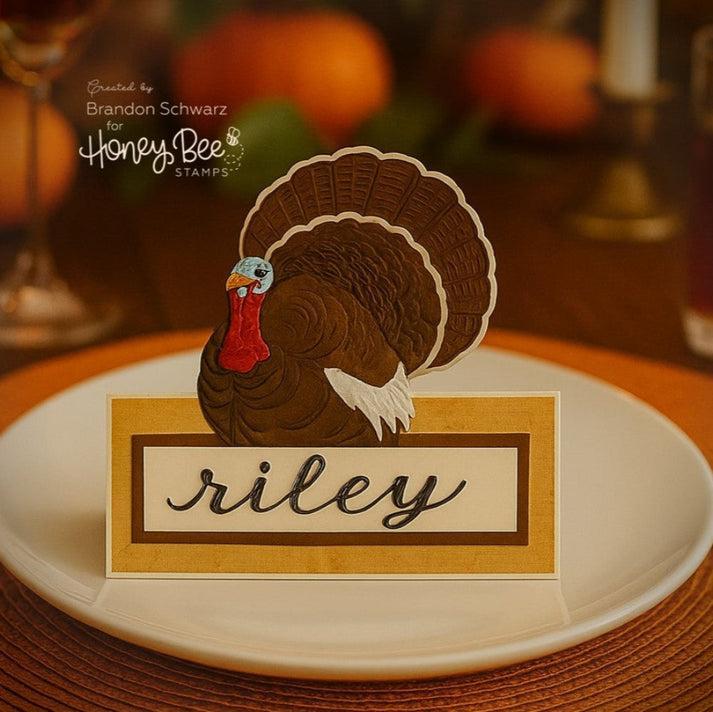 Honey Bee Stamps - Honey Cuts - Lovely Layers: Turkey-ScrapbookPal