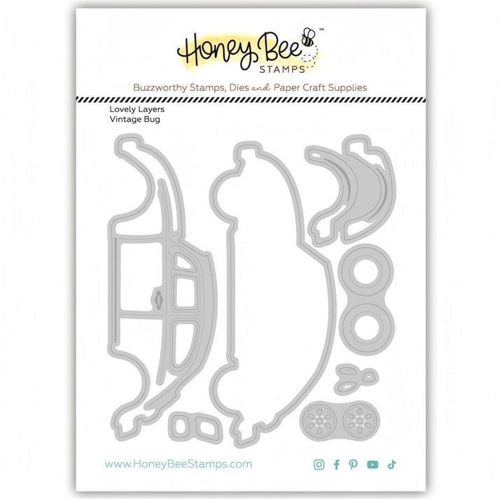 Honey Bee Stamps - Honey Cuts - Lovely Layers: Vintage Bug-ScrapbookPal