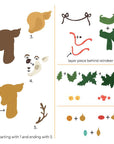 Honey Bee Stamps - Honey Cuts - Lovely Layers: Vintage Reindeer-ScrapbookPal