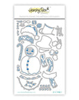 Honey Bee Stamps - Honey Cuts - Lovely Layers: Vintage Snowman-ScrapbookPal