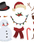 Honey Bee Stamps - Honey Cuts - Lovely Layers: Vintage Snowman-ScrapbookPal