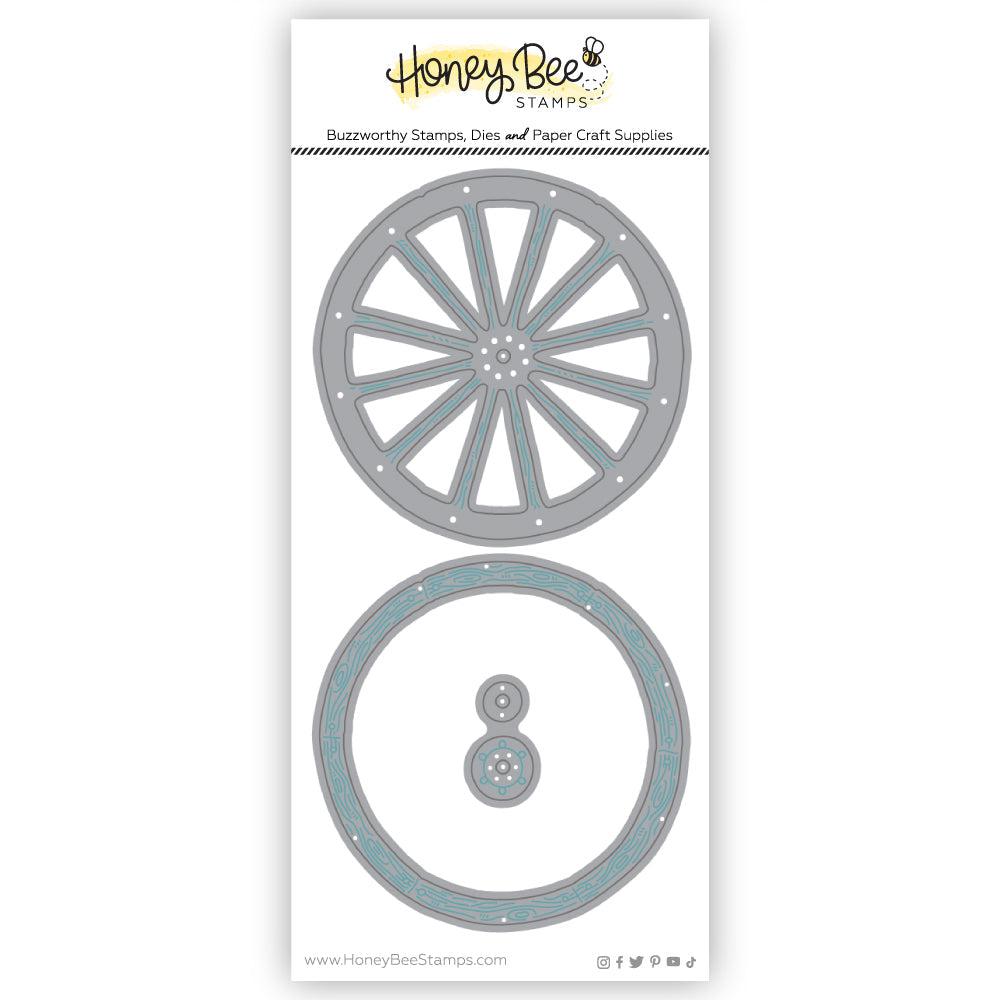 Honey Bee Stamps - Honey Cuts - Lovely Layers: Wagon Wheel-ScrapbookPal
