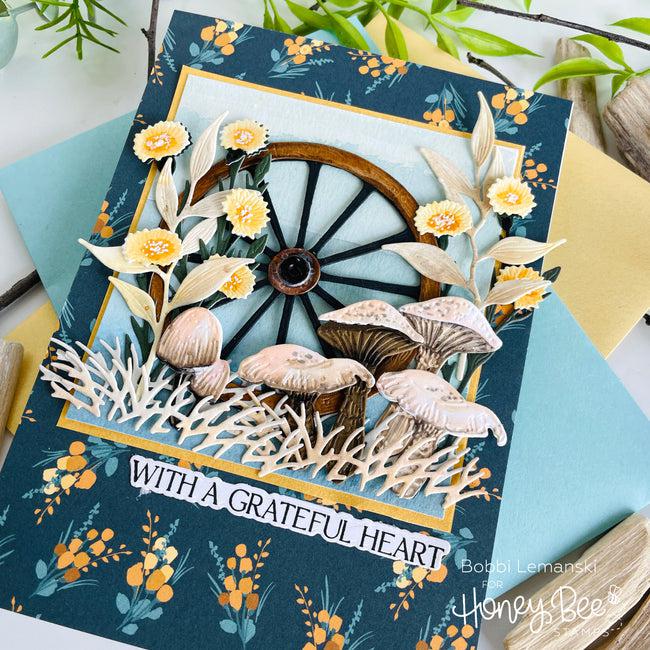 Honey Bee Stamps - Honey Cuts - Lovely Layers: Wagon Wheel-ScrapbookPal