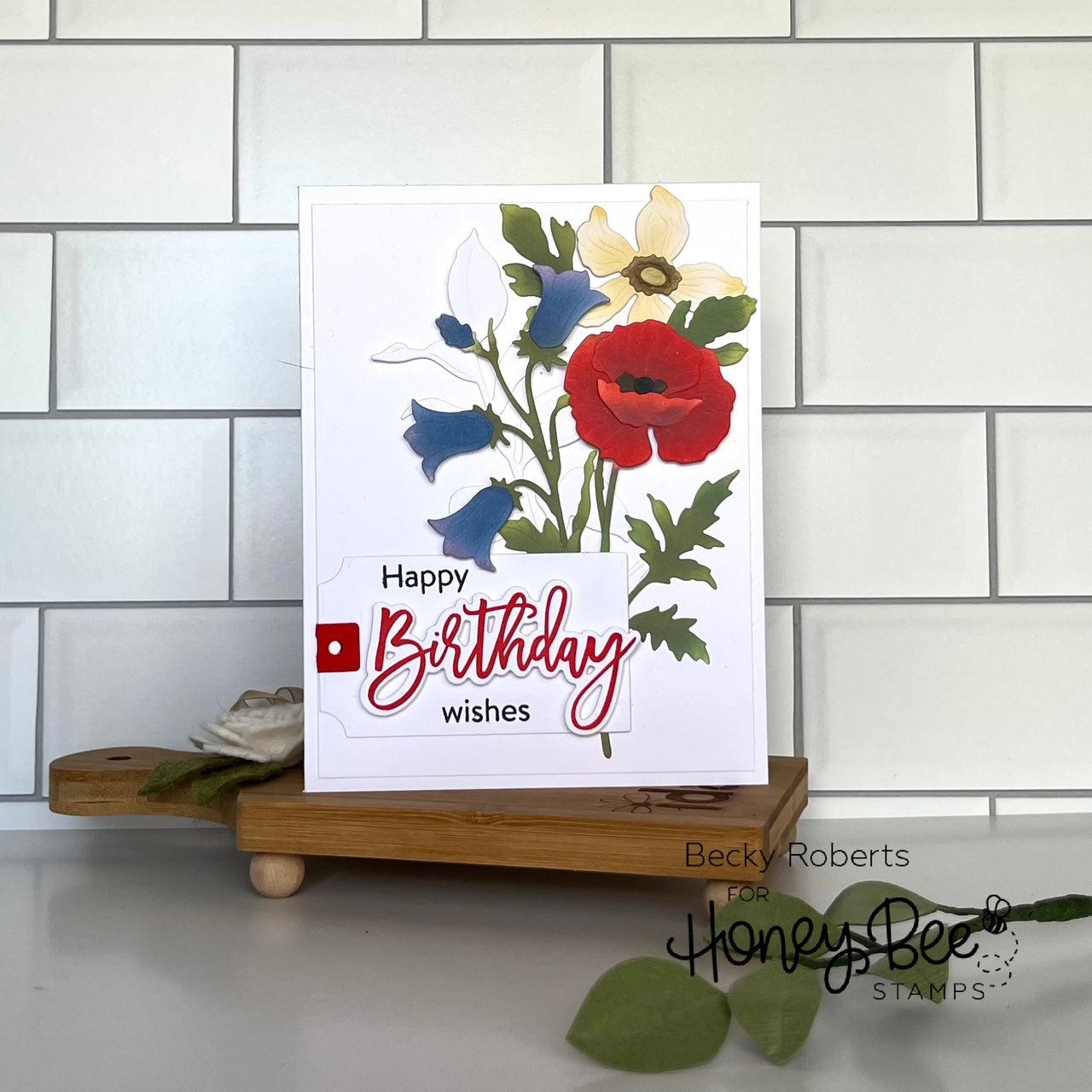 Honey Bee Stamps - Honey Cuts - Lovely Layers: Wildflowers-ScrapbookPal