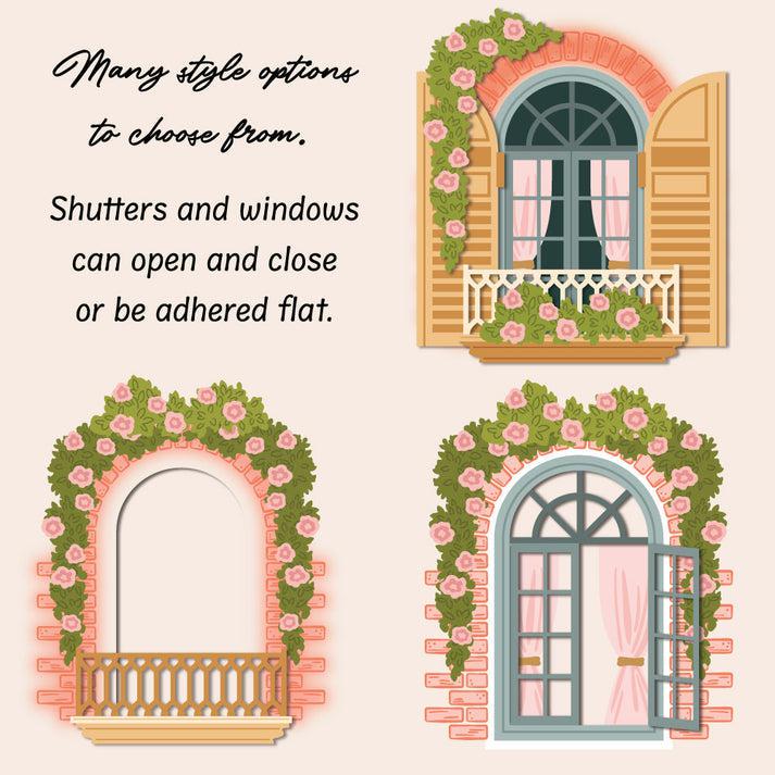 Honey Bee Stamps - Honey Cuts - Lovely Layers: Window-ScrapbookPal