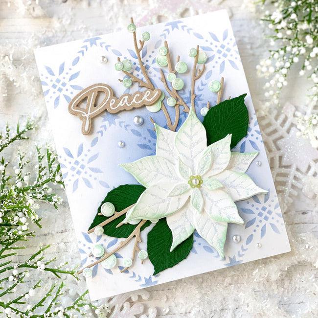Honey Bee Stamps - Honey Cuts - Lovely Layers: Winter Greenery-ScrapbookPal