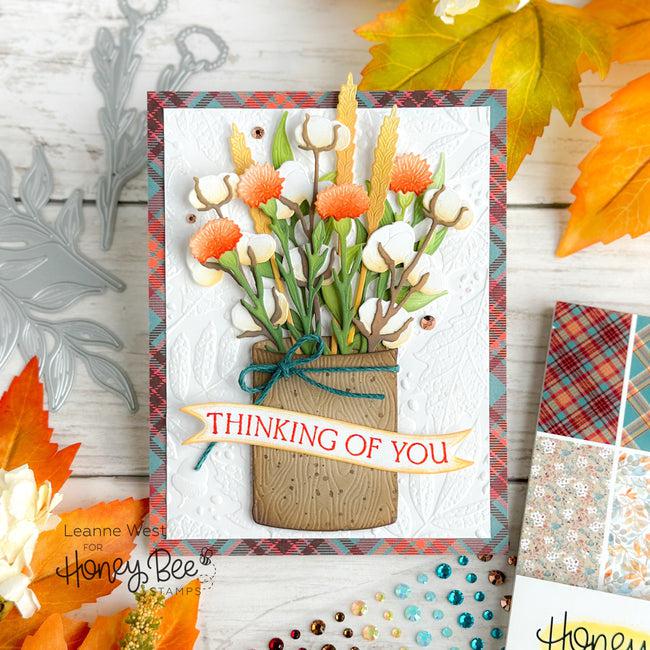 Honey Bee Stamps - Honey Cuts - Lovely Layers: Wood Vase-ScrapbookPal