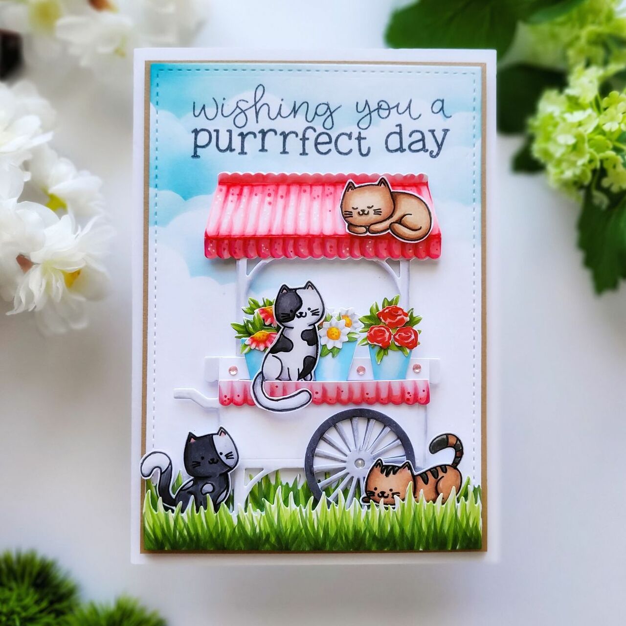 Honey Bee Stamps - Honey Cuts - Market Cart Builder-ScrapbookPal