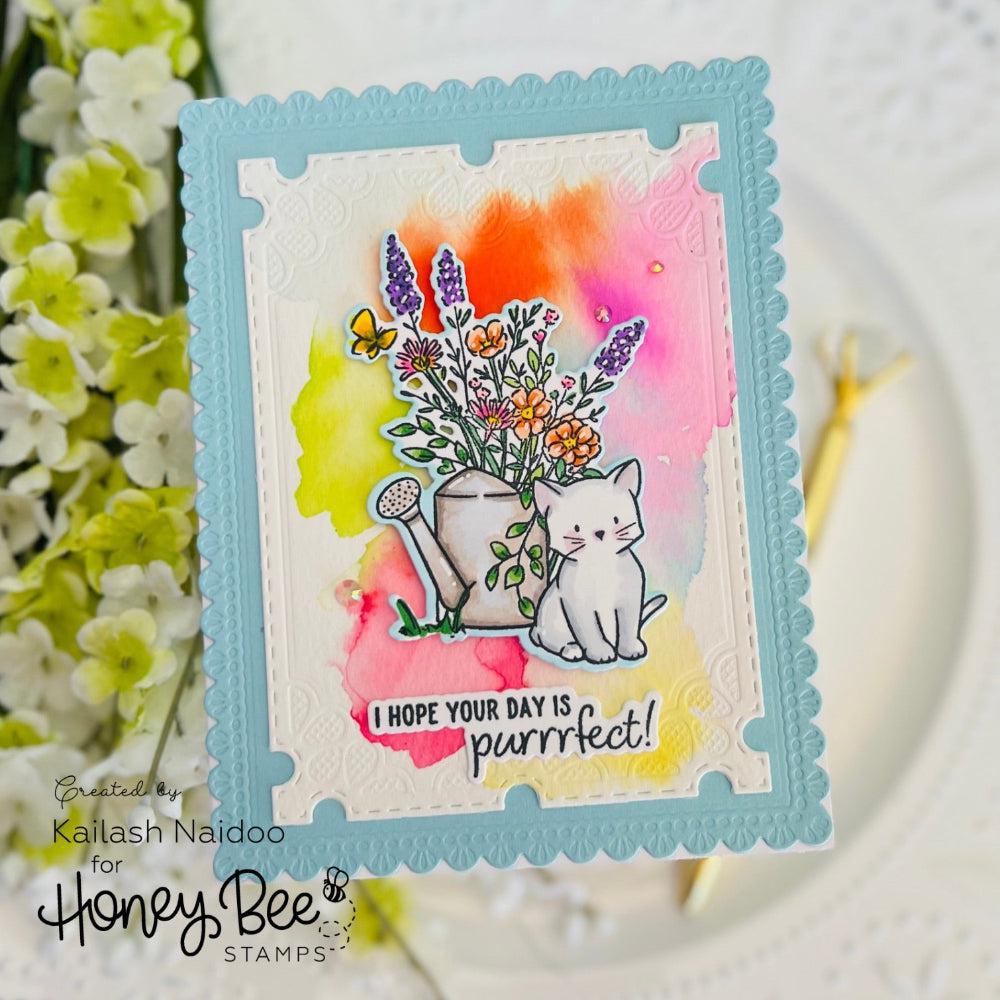 Honey Bee Stamps - Clear Stamps - Meow &amp; Furever-ScrapbookPal