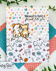 Honey Bee Stamps - Clear Stamps - Meow & Furever-ScrapbookPal
