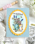 Honey Bee Stamps - Clear Stamps - Meow & Furever-ScrapbookPal