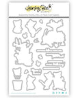 Honey Bee Stamps - Honey Cuts - Meow & Furever-ScrapbookPal