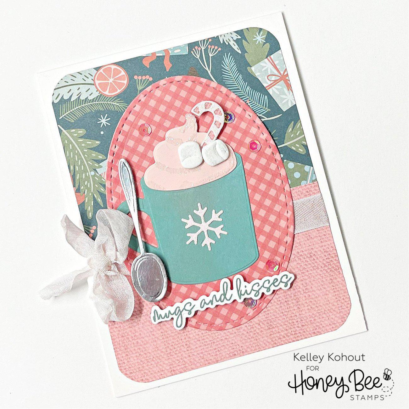 Honey Bee Stamps - Honey Cuts - Mugs & Kisses-ScrapbookPal