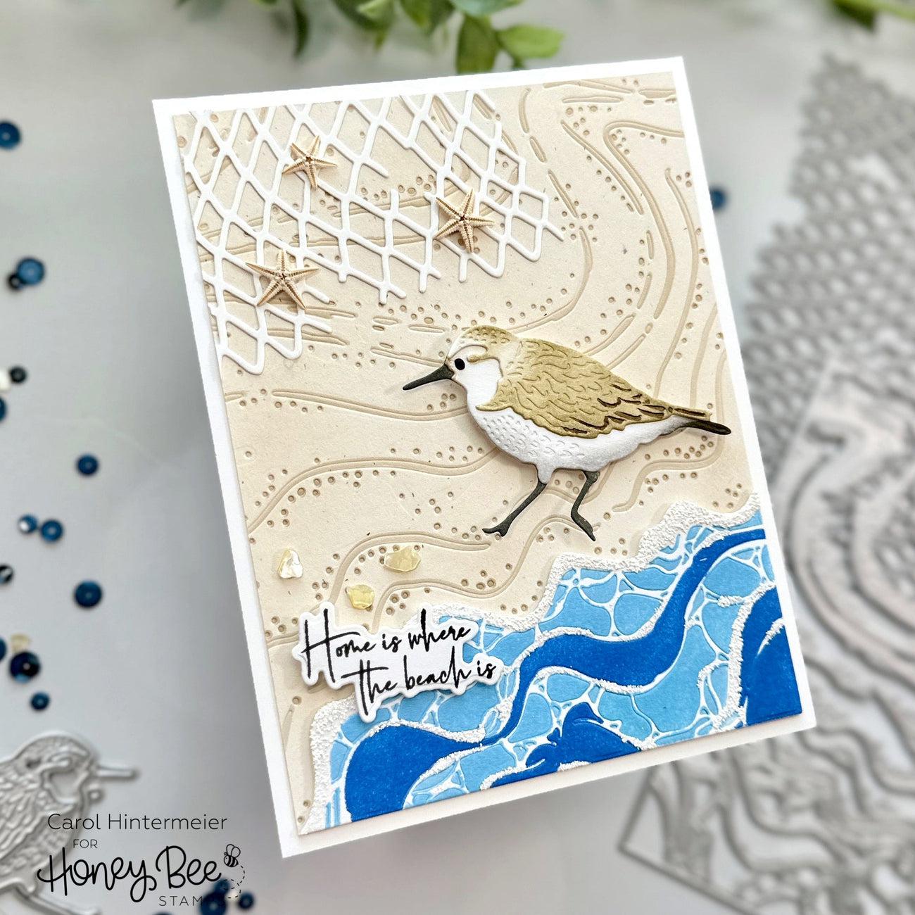 Honey Bee Stamps - Honey Cuts - Netting A2 Cover Plate-ScrapbookPal