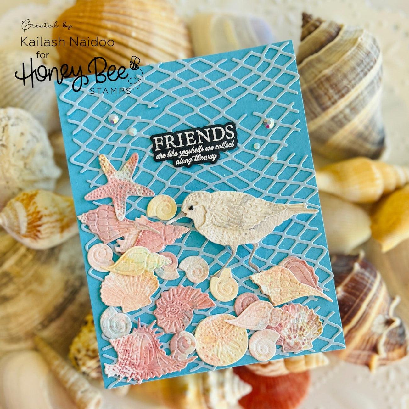 Honey Bee Stamps - Honey Cuts - Netting A2 Cover Plate-ScrapbookPal