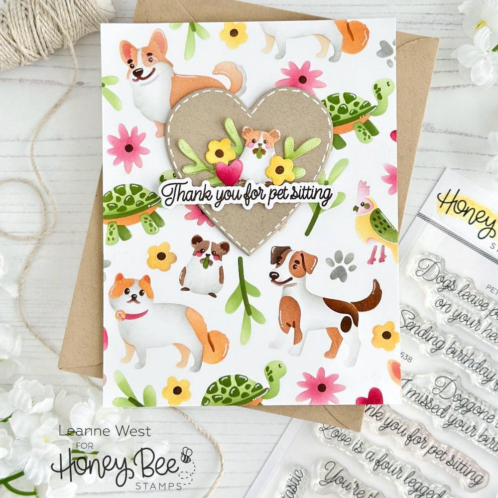 Honey Bee Stamps - Honey Cuts - Pet Friends-ScrapbookPal