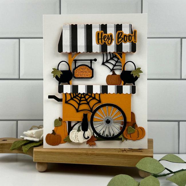 Honey Bee Stamps - Honey Cuts - Pumpkin Spice Market Cart Add-On-ScrapbookPal