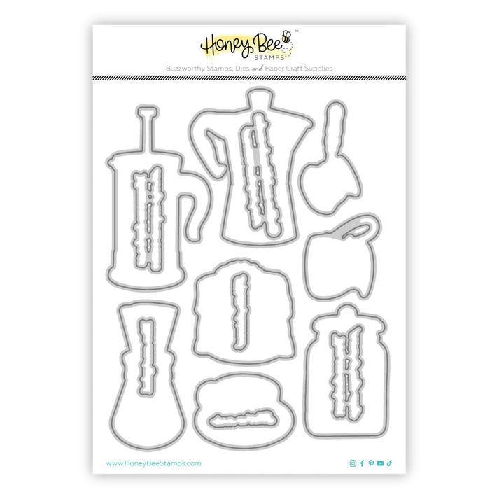 Honey Bee Stamps - Honey Cuts - Rise and Grind-ScrapbookPal
