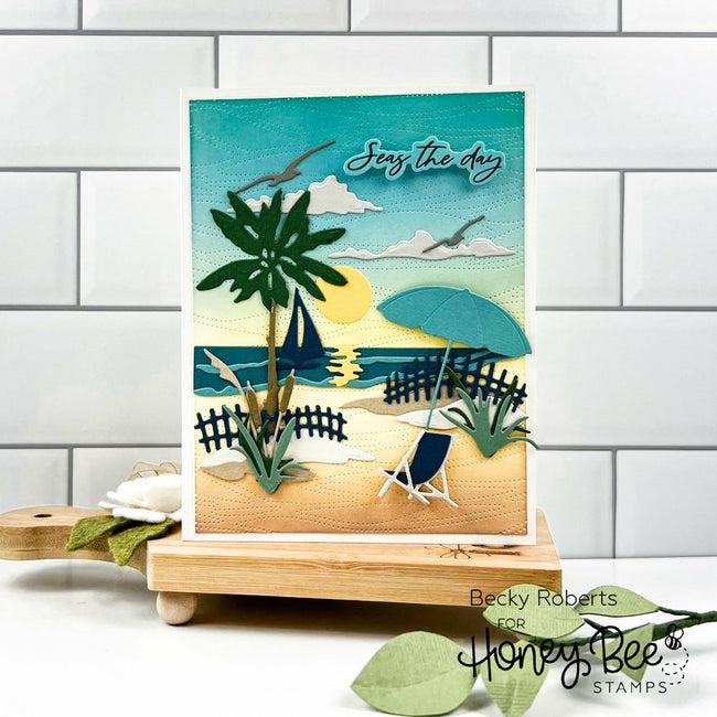 Honey Bee Stamps - Honey Cuts - Shoreline Scene Builder-ScrapbookPal