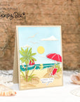 Honey Bee Stamps - Honey Cuts - Shoreline Scene Builder-ScrapbookPal