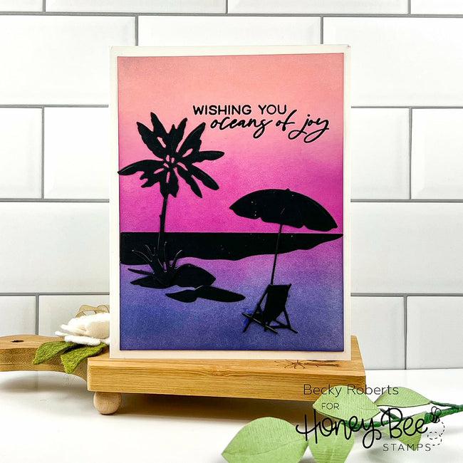 Honey Bee Stamps - Honey Cuts - Shoreline Scene Builder-ScrapbookPal