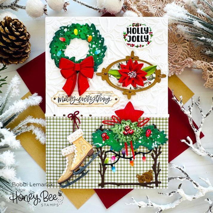 Honey Bee Stamps - Clear Stamps - Simply Stated: Holiday-ScrapbookPal
