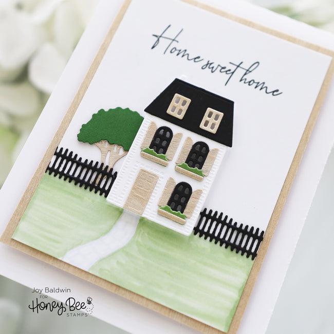 Honey Bee Stamps - Honey Cuts - Spring Cottage Village-ScrapbookPal