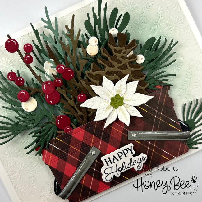 Honey Bee Stamps - Honey Cuts - Vintage Picnic Basket-ScrapbookPal