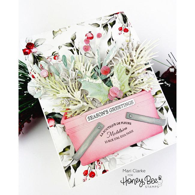 Honey Bee Stamps - Honey Cuts - Vintage Picnic Basket-ScrapbookPal