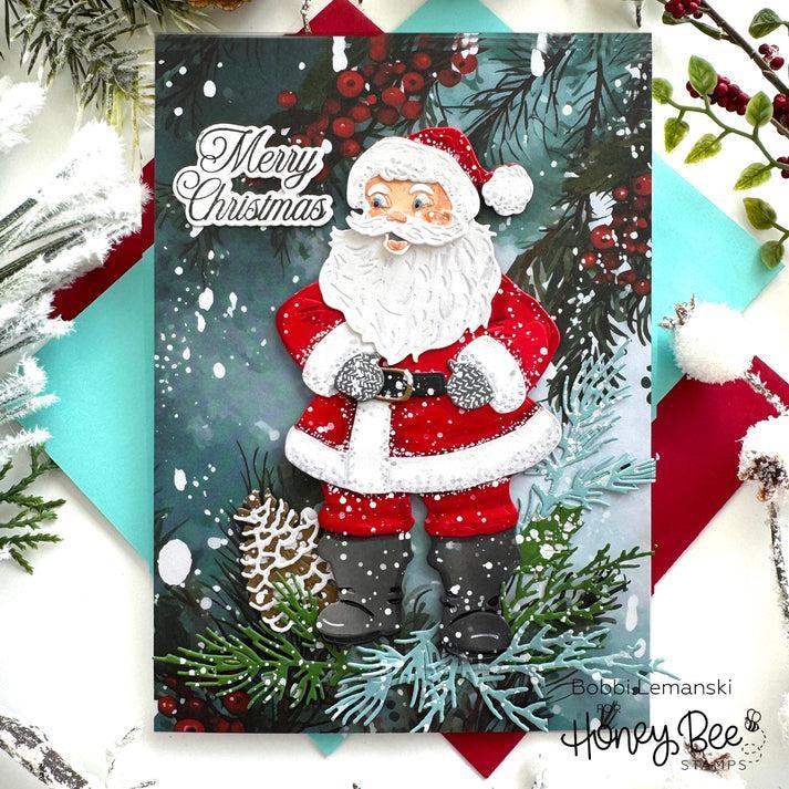Honey Bee Stamps - Honey Cuts - Warm Holiday Wishes-ScrapbookPal