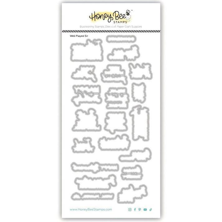 Honey Bee Stamps - Honey Cuts - Well Played Sir-ScrapbookPal