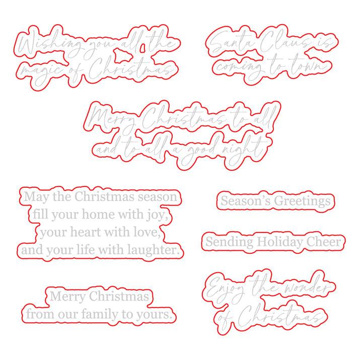 Honey Bee Stamps - Honey Cuts - Wonder of Christmas-ScrapbookPal