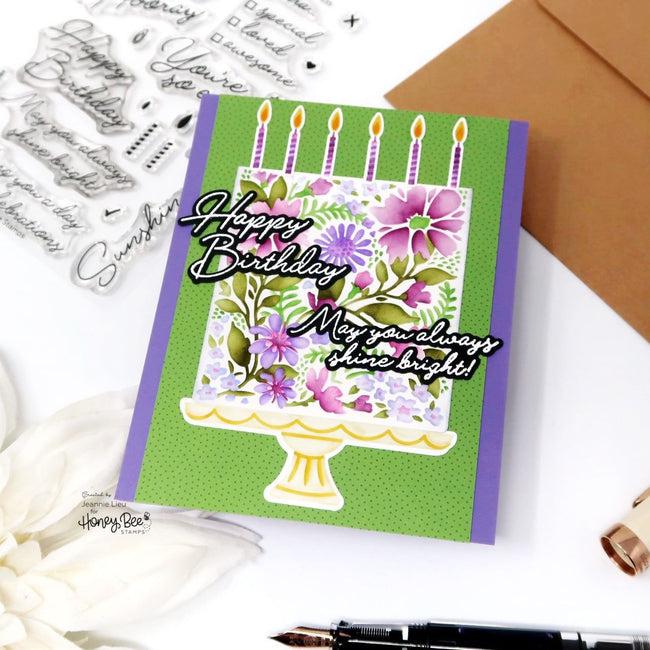 Honey Bee Stamps - Honey Cuts - Wonderful Wishes-ScrapbookPal
