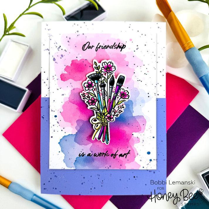 Honey Bee Stamps - Clear Stamps - Work of Heart-ScrapbookPal