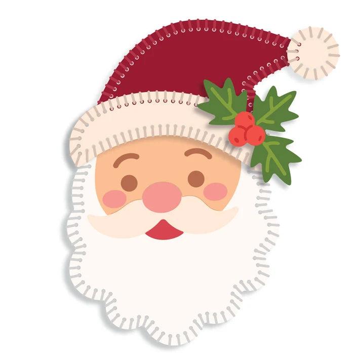Honey Bee Stamps - In Stitches: Santa - Honey Cuts Stand-Alone Dies-ScrapbookPal